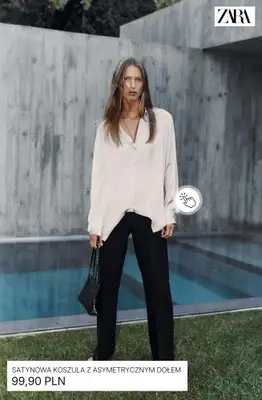 Zara - gazetka promocyjna Bluzki i koszule dla niej od wtorku 17.02  - strona 8