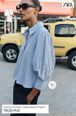 Zara - gazetka promocyjna Bluzki i koszule dla niej od wtorku 17.02  - strona 9