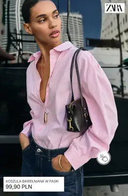 Zara - gazetka promocyjna Bluzki i koszule dla niej od wtorku 17.02  - strona 3