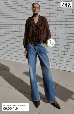 Zara - gazetka promocyjna Bluzki i koszule dla niej od wtorku 17.02  - strona 10