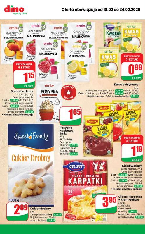 Dino - gazetka promocyjna Najlepsze promocje! od środy 18.02 do wtorku 24.02 - strona 9