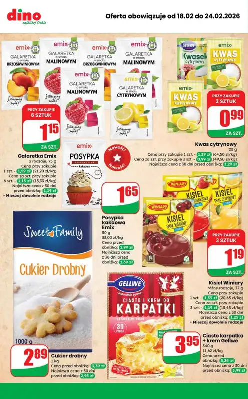 Dino - gazetka promocyjna Najlepsze promocje! od środy 18.02 do wtorku 24.02 - strona 9