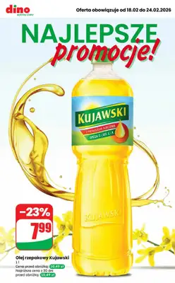 Dino - gazetka promocyjna Najlepsze promocje! od środy 18.02 do wtorku 24.02