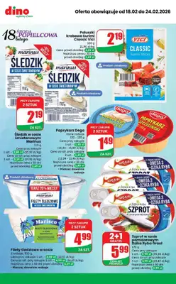 Dino - gazetka promocyjna Najlepsze promocje! od środy 18.02 do wtorku 24.02 - strona 8