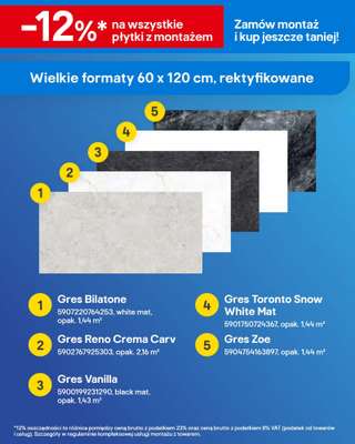 Castorama - gazetka promocyjna Gazetka Wyposażenie łazienki, gresy od środy 18.02 do wtorku 03.03 - strona 42