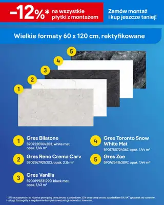 Castorama - gazetka promocyjna Gazetka Wyposażenie łazienki, gresy od środy 18.02 do wtorku 03.03 - strona 42