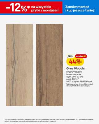 Castorama - gazetka promocyjna Gazetka Wyposażenie łazienki, gresy od środy 18.02 do wtorku 03.03 - strona 37