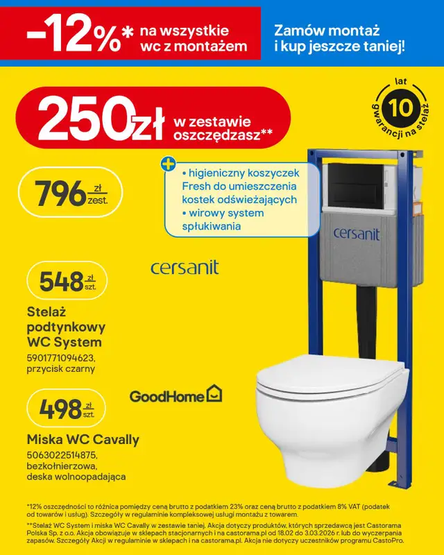 Castorama - gazetka promocyjna Gazetka Wyposażenie łazienki, gresy od środy 18.02 do wtorku 03.03 - strona 28