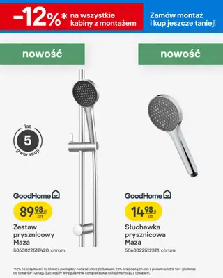 Castorama - gazetka promocyjna Gazetka Wyposażenie łazienki, gresy od środy 18.02 do wtorku 03.03 - strona 10