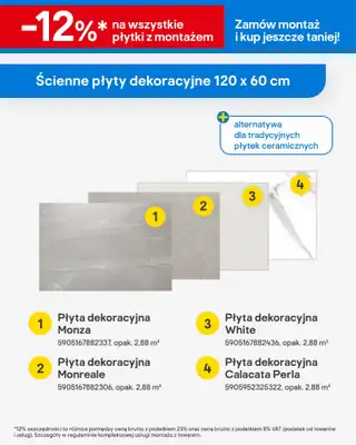 Castorama - gazetka promocyjna Gazetka Wyposażenie łazienki, gresy od środy 18.02 do wtorku 03.03 - strona 48