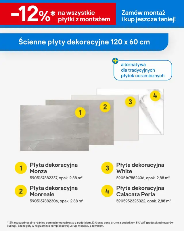 Castorama - gazetka promocyjna Gazetka Wyposażenie łazienki, gresy od środy 18.02 do wtorku 03.03 - strona 48