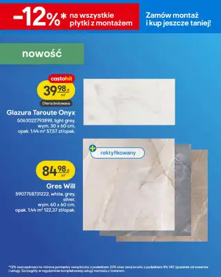 Castorama - gazetka promocyjna Gazetka Wyposażenie łazienki, gresy od środy 18.02 do wtorku 03.03 - strona 43