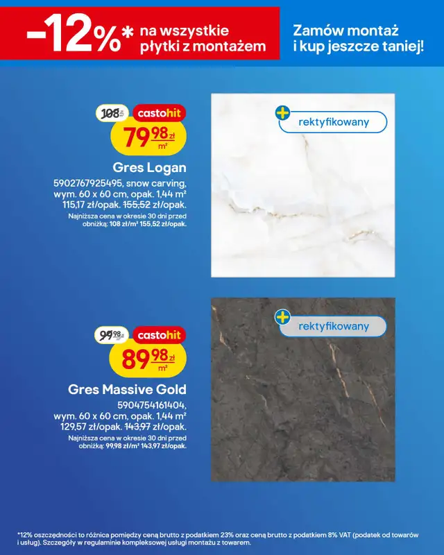 Castorama - gazetka promocyjna Gazetka Wyposażenie łazienki, gresy od środy 18.02 do wtorku 03.03 - strona 39