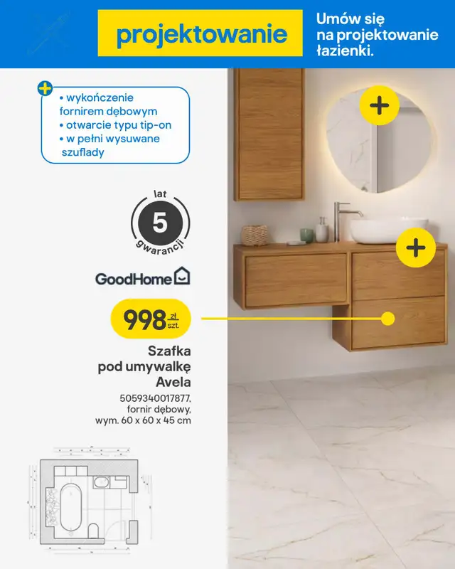 Castorama - gazetka promocyjna Gazetka Wyposażenie łazienki, gresy od środy 18.02 do wtorku 03.03 - strona 20