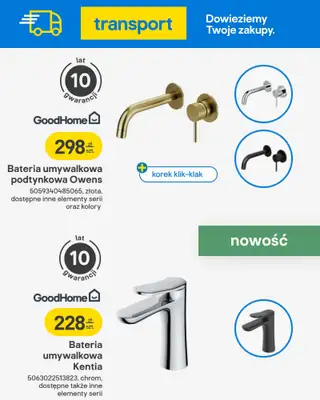 Castorama - gazetka promocyjna Gazetka Wyposażenie łazienki, gresy od środy 18.02 do wtorku 03.03 - strona 15