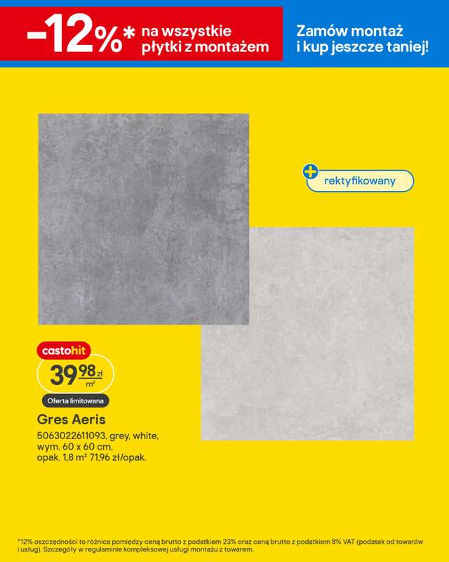 Castorama - gazetka promocyjna Gazetka Wyposażenie łazienki, gresy od środy 18.02 do wtorku 03.03 - strona 35