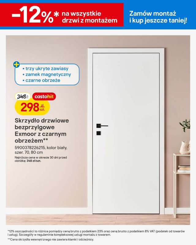 Castorama - gazetka promocyjna Gazetka Drzwi, panele, tekstylia, oświetlenie od środy 18.02 do wtorku 03.03 - strona 2