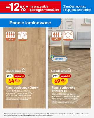 Castorama - gazetka promocyjna Gazetka Drzwi, panele, tekstylia, oświetlenie od środy 18.02 do wtorku 03.03 - strona 14