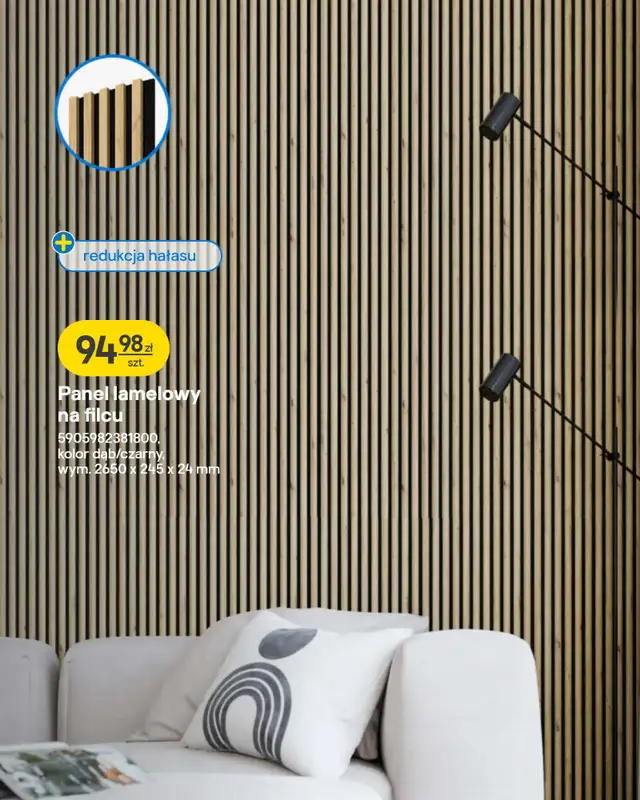 Castorama - gazetka promocyjna Gazetka Drzwi, panele, tekstylia, oświetlenie od środy 18.02 do wtorku 03.03 - strona 4