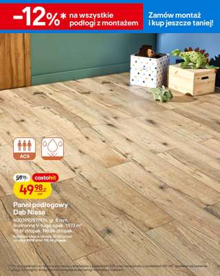 Castorama - gazetka promocyjna Gazetka Drzwi, panele, tekstylia, oświetlenie od środy 18.02 do wtorku 03.03 - strona 10
