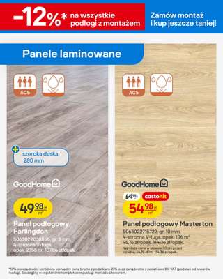 Castorama - gazetka promocyjna Gazetka Drzwi, panele, tekstylia, oświetlenie od środy 18.02 do wtorku 03.03 - strona 13