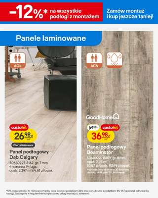 Castorama - gazetka promocyjna Gazetka Drzwi, panele, tekstylia, oświetlenie od środy 18.02 do wtorku 03.03 - strona 11