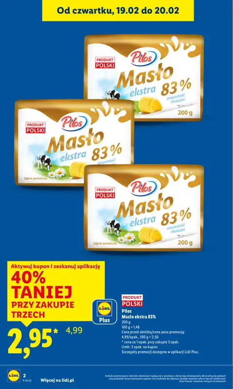 Lidl - gazetka promocyjna Oferta od czwartku od czwartku 19.02 do soboty 21.02 - strona 2