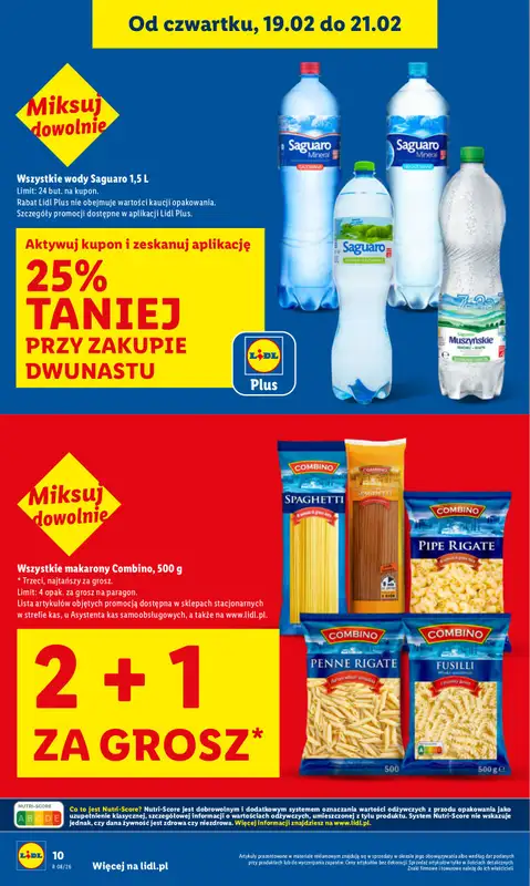 Lidl - gazetka promocyjna Oferta od czwartku od czwartku 19.02 do soboty 21.02 - strona 10