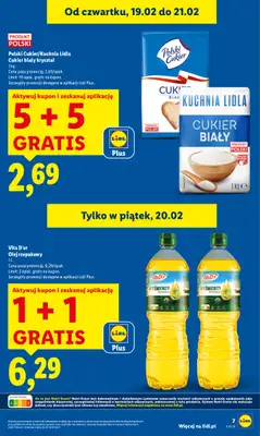 Lidl - gazetka promocyjna Oferta od czwartku od czwartku 19.02 do soboty 21.02 - strona 7