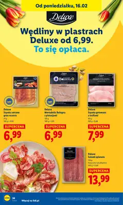 Lidl - gazetka promocyjna Oferta od czwartku od czwartku 19.02 do soboty 21.02 - strona 34