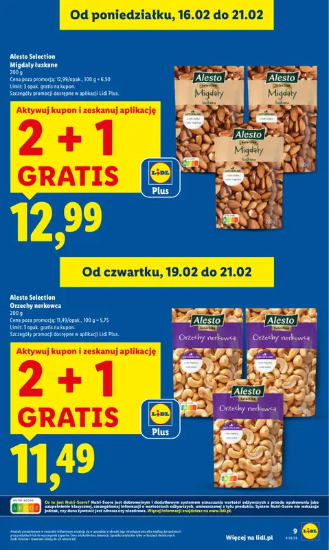 Lidl - gazetka promocyjna Oferta od czwartku od czwartku 19.02 do soboty 21.02 - strona 9