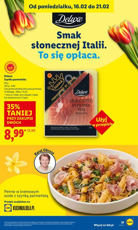 Lidl - gazetka promocyjna Oferta od czwartku od czwartku 19.02 do soboty 21.02 - strona 35