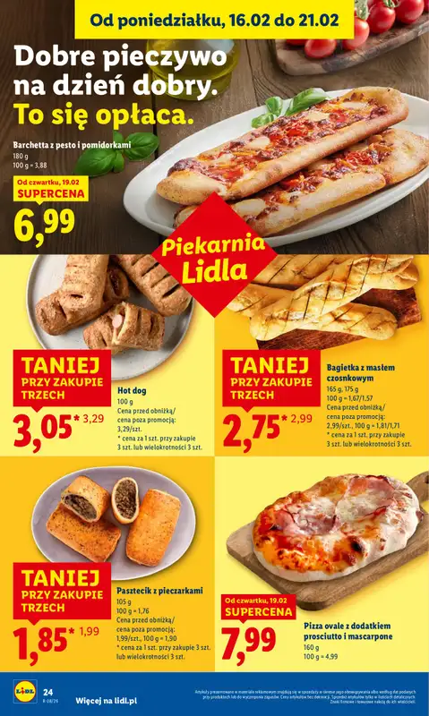 Lidl - gazetka promocyjna Oferta od czwartku od czwartku 19.02 do soboty 21.02 - strona 24