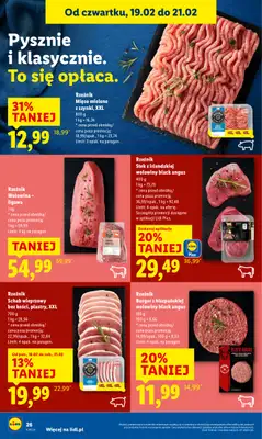 Lidl - gazetka promocyjna Oferta od czwartku od czwartku 19.02 do soboty 21.02 - strona 26