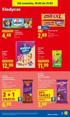 Lidl - gazetka promocyjna Oferta od czwartku od czwartku 19.02 do soboty 21.02 - strona 39