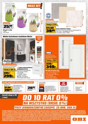 OBI - gazetka promocyjna Gazetka od środy 18.02 do wtorku 10.03 - strona 16