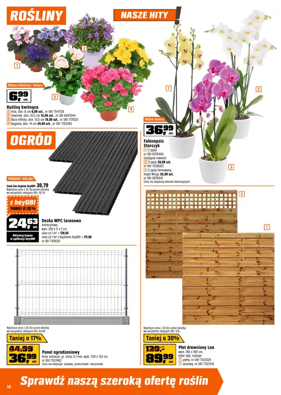 OBI - gazetka promocyjna Gazetka od środy 18.02 do wtorku 10.03 - strona 14