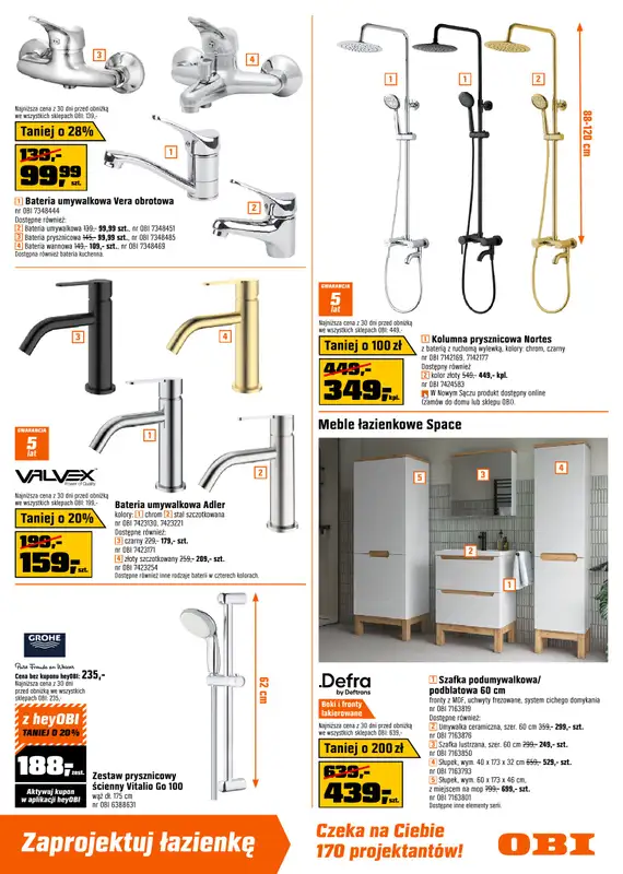 OBI - gazetka promocyjna Gazetka od środy 18.02 do wtorku 10.03 - strona 13