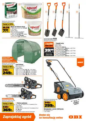 OBI - gazetka promocyjna Gazetka od środy 18.02 do wtorku 10.03 - strona 15