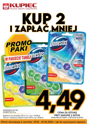 Kupiec - gazetka promocyjna Promopaki od środy 18.02 do wtorku 24.02 - strona 4