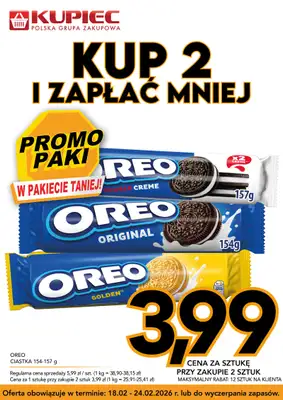 Kupiec - gazetka promocyjna Promopaki od środy 18.02 do wtorku 24.02 - strona 9