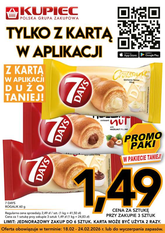 Kupiec - gazetka promocyjna Promopaki od środy 18.02 do wtorku 24.02 - strona 12