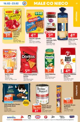 Leclerc - gazetka promocyjna Oferta E.Leclerc I Tanio to tu! od środy 18.02 do poniedziałku 23.02 - strona 11