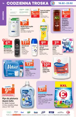 Leclerc - gazetka promocyjna Oferta E.Leclerc I Tanio to tu! od środy 18.02 do poniedziałku 23.02 - strona 14