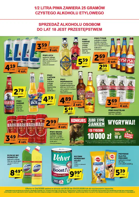 Euro Sklep - gazetka promocyjna Gazetka Supermarket  do wtorku 03.03 - strona 8