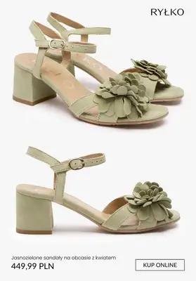 Ryłko - gazetka promocyjna Sandał na obcasie od środy 18.02  - strona 10