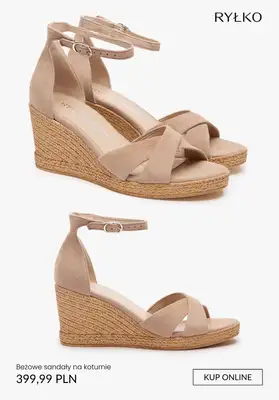 Ryłko - gazetka promocyjna Sandał na obcasie od środy 18.02  - strona 8