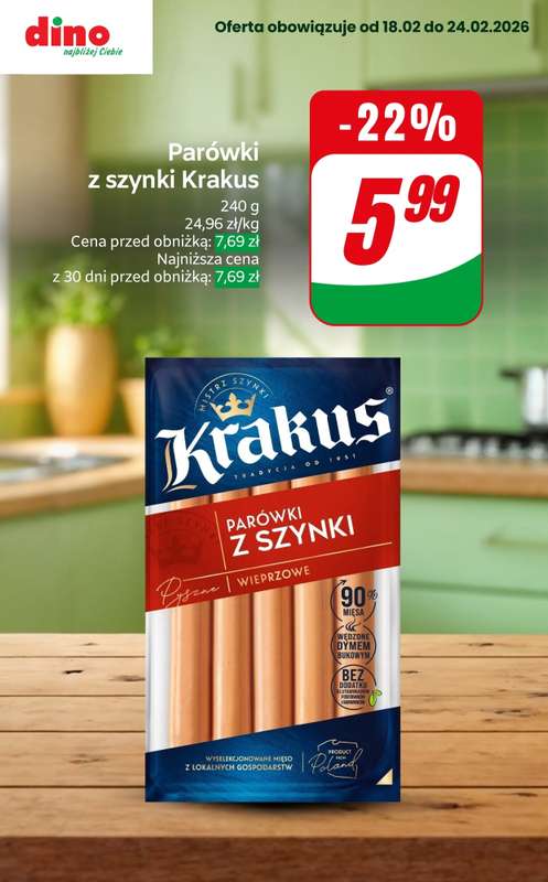 Dino - gazetka promocyjna Nawet do -42% TANIEJ od czwartku 19.02 do wtorku 24.02 - strona 6