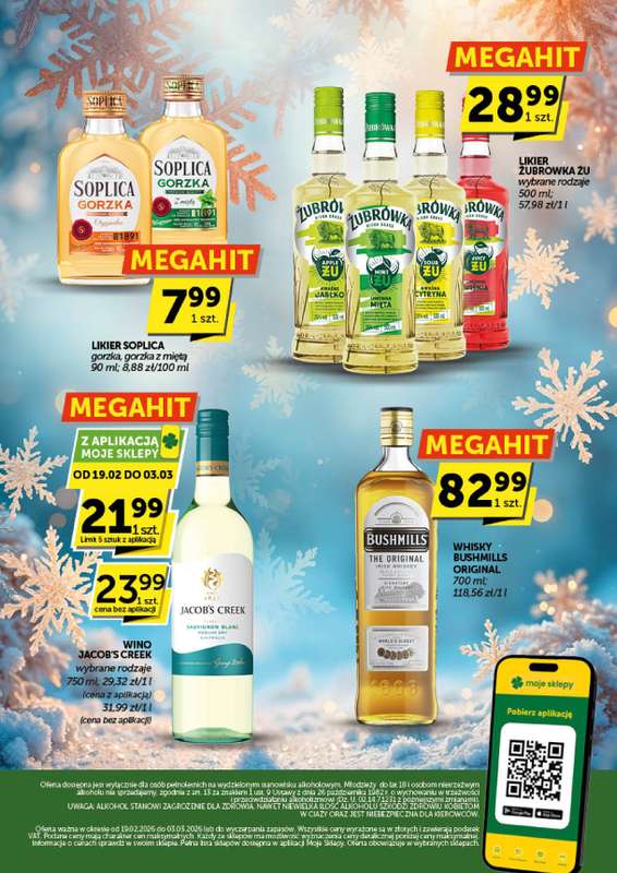 Groszek - gazetka promocyjna Gazetka alkoholowa  do wtorku 03.03 - strona 2