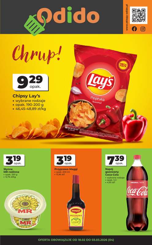 Odido - gazetka promocyjna Gazetka od środy 18.02 do wtorku 03.03